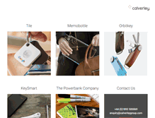 Tablet Screenshot of calverleygroup.com